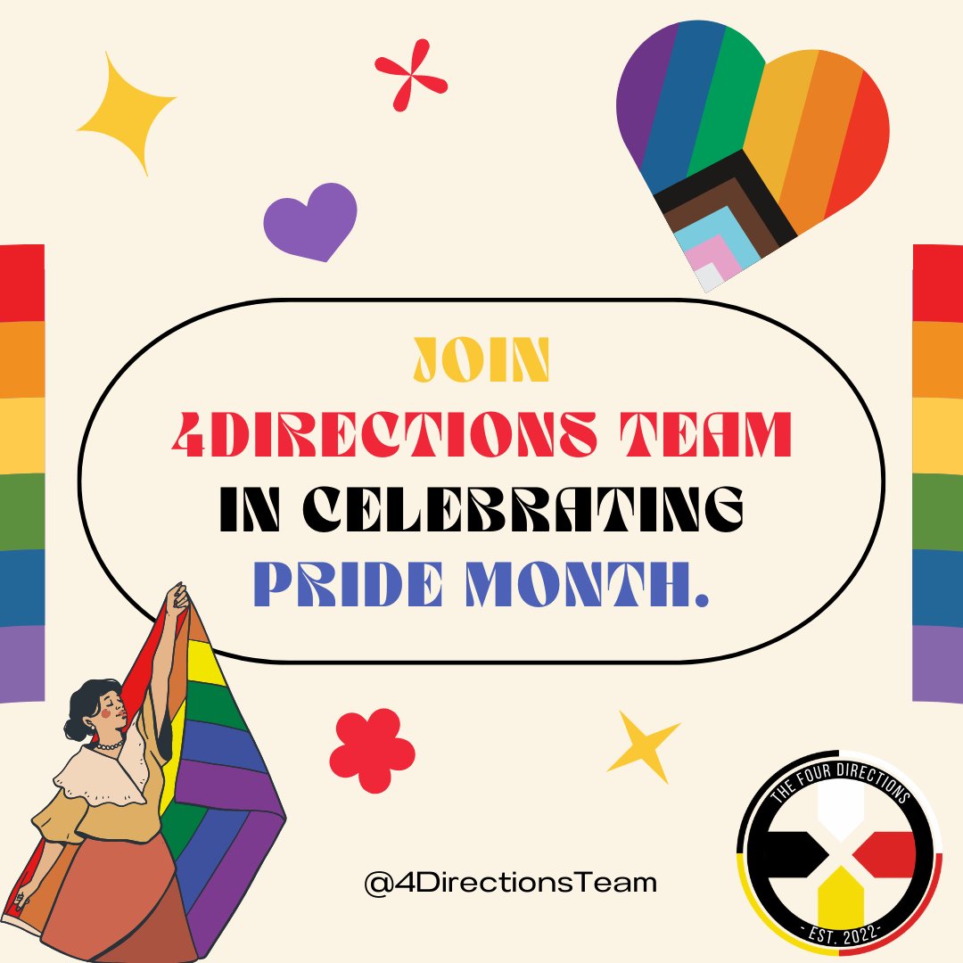 4DirectionsTeam's tweet image. Happy Pride! From our Team to you 🏳️‍🌈🌈

We have few events coming up &amp;amp; many of our talented team members will be celebrating &amp;amp; will be celebrated!