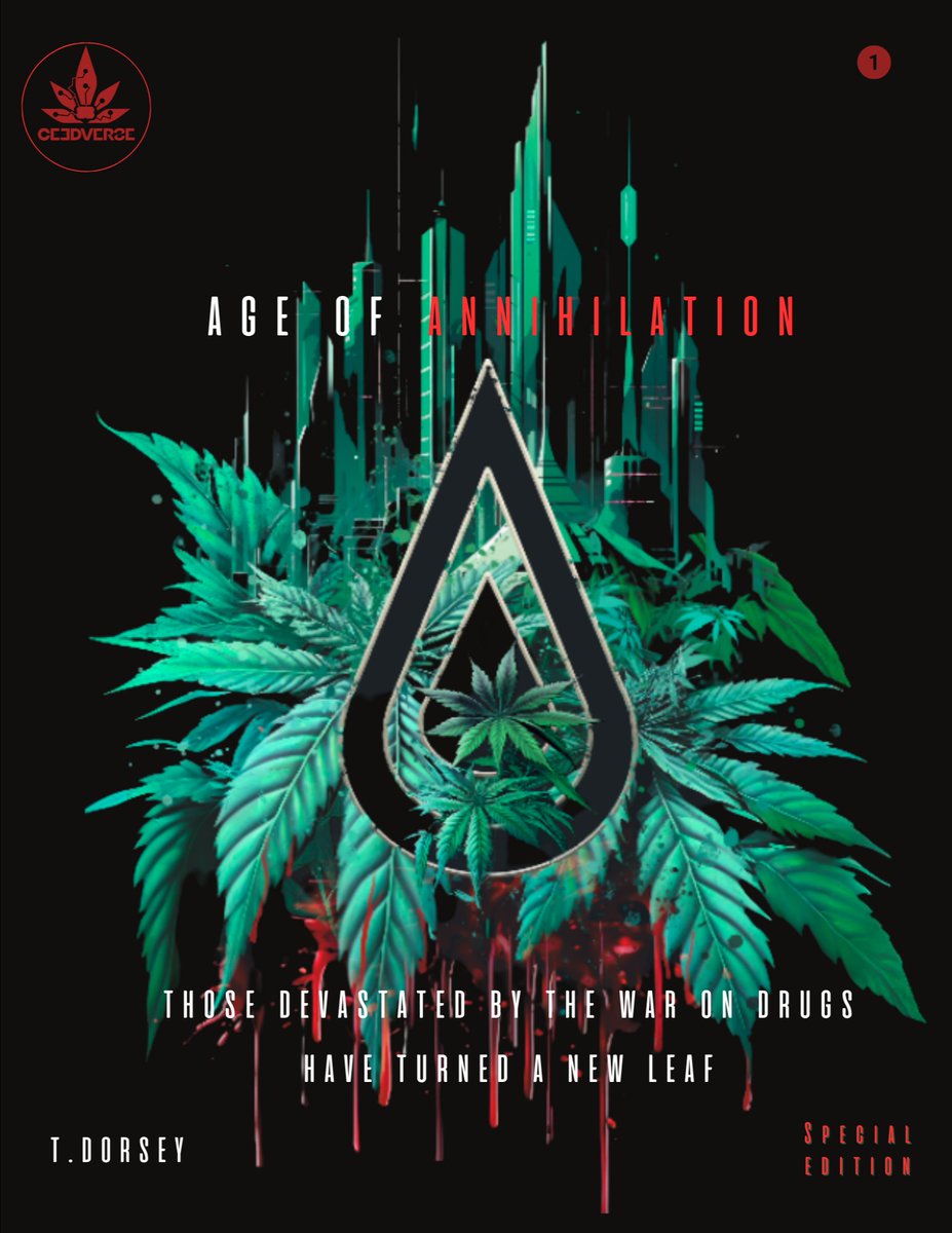 I was recently reached out to by a publishing company for the AoA comic book, but the alignment just isn't there...

If y'all know any publisher's looking to   promote #Afrofuturism &amp; #Cannabis, holla ✌🏾

project-ceed.myshopify.com/products/cradl…