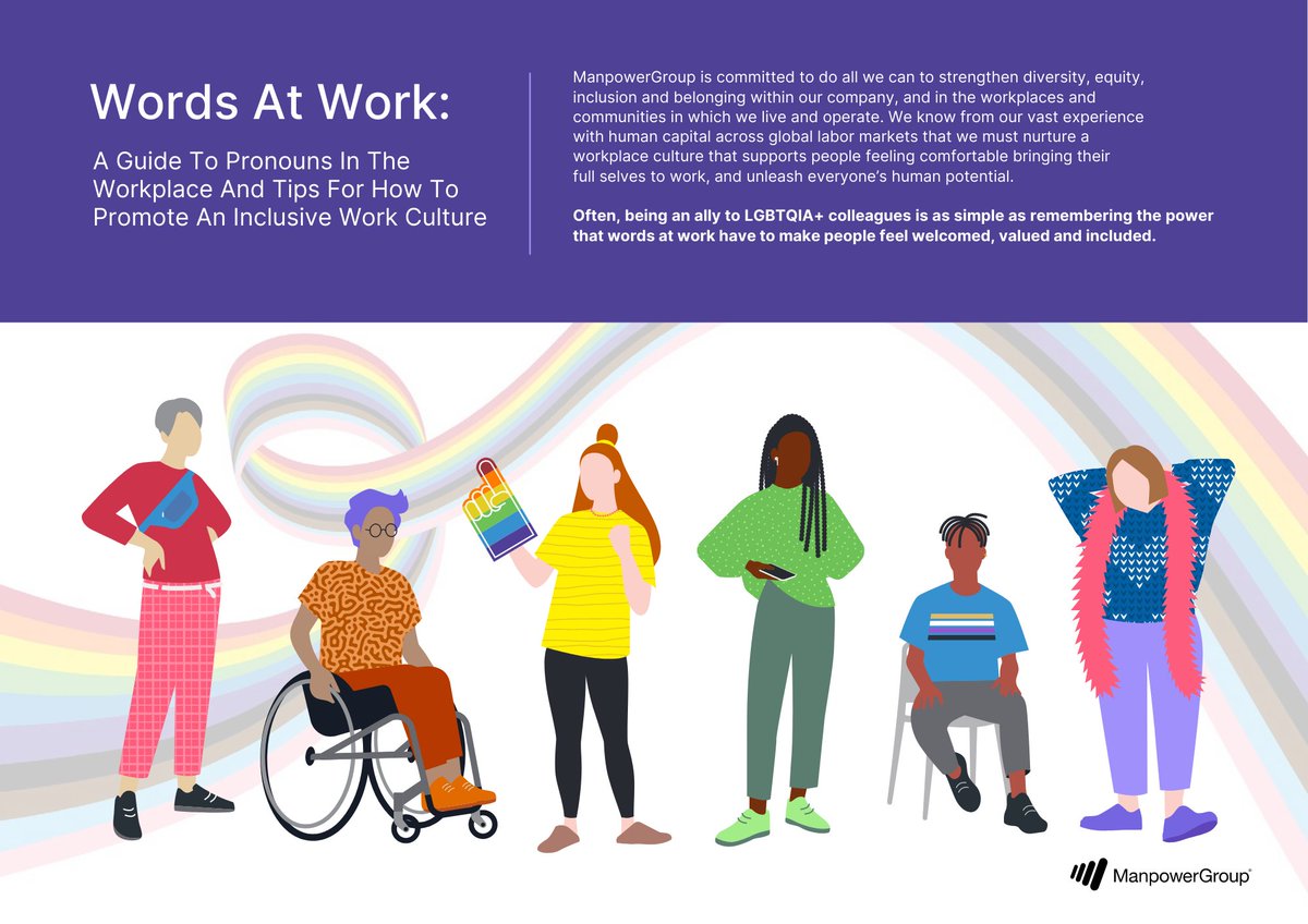 MPG_TSolutions's tweet photo. Speak up when you witness prejudicial acts at work. Confronting hateful speech helps foster conscious #inclusion, letting everyone know there’s no place for hate in the workplace.
For more info, download our #WordsAtWork guide: ➡️ https://t.co/adl0alIvEa
#Pride2023 https://t.co/HhtJsdAXrz