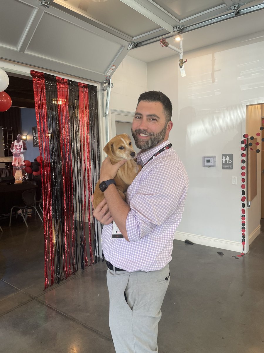 BTP220's tweet photo. Congrats to our grads!! Thank you to Border Tails Rescue for letting us play with the puppies. Have a great summer! https://t.co/5aB2G4Lp7R