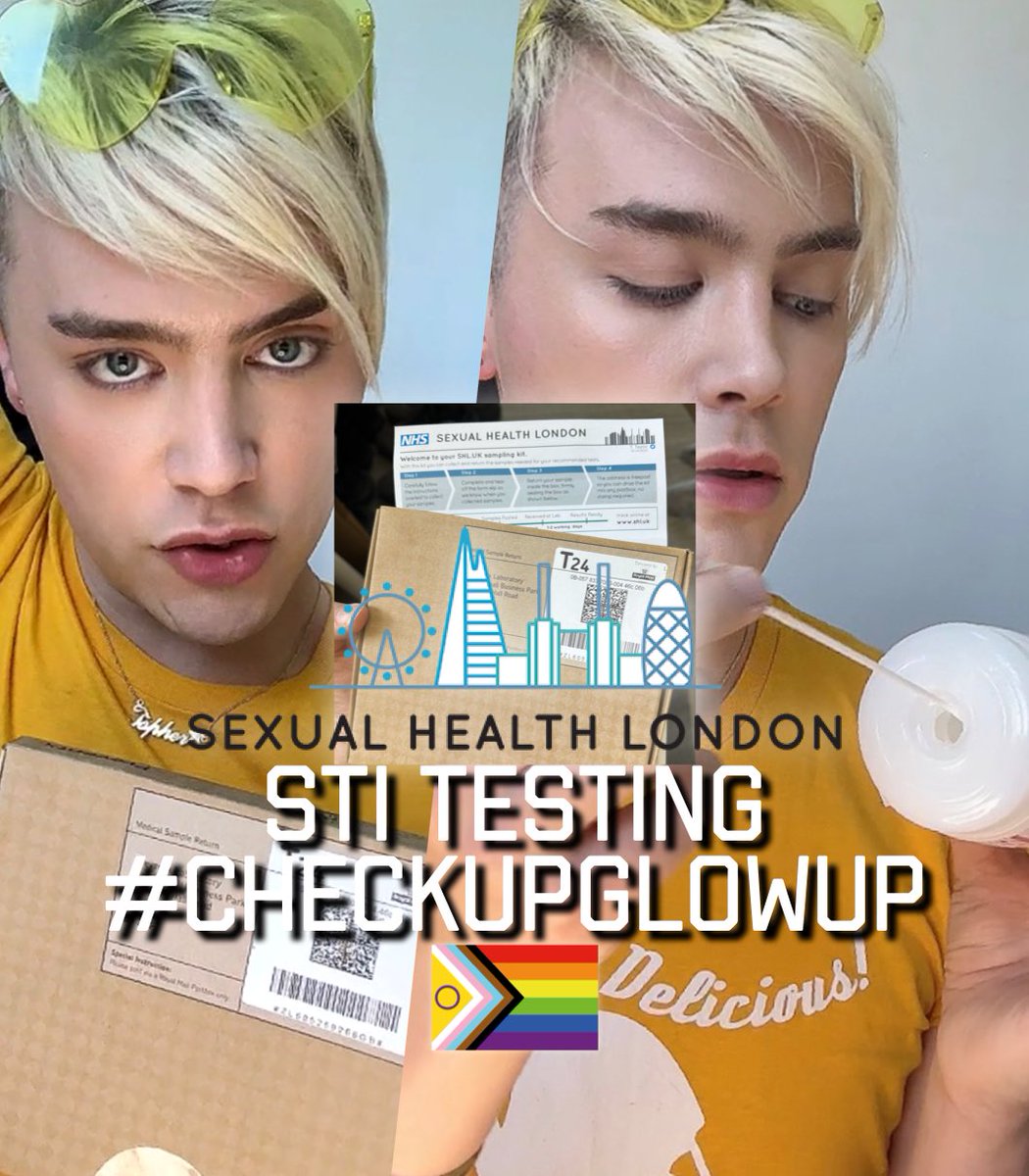 #CheckUpGlowUp 🏳️‍🌈 🏳️‍⚧️ 🩸 💉 Did a little video for @SHLdotUK detailing how to use the FREE self-testing home kits. Watch here: instagram.com/reel/Cs9edScI0… Order here: SHL.uk