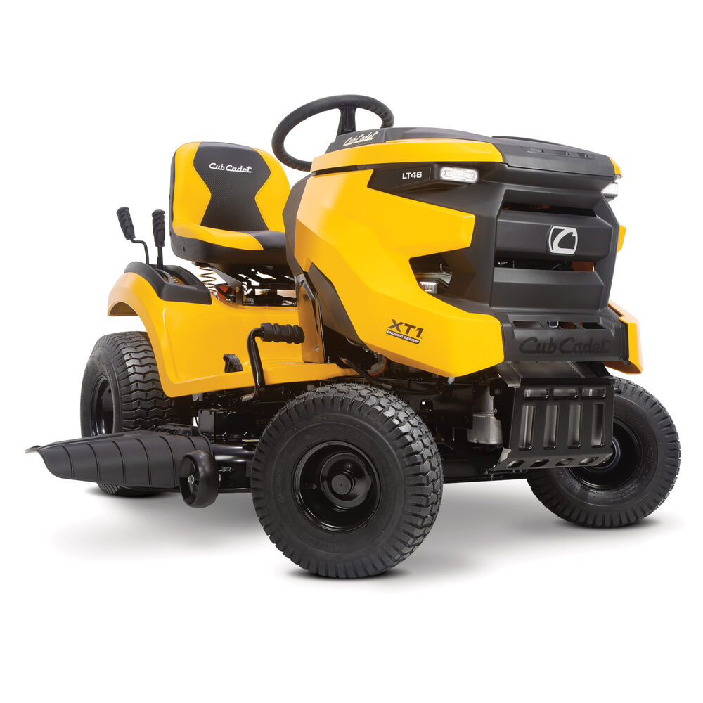 Just bought my first riding lawn mower and I'm pretty excited about it 🥳 #cubcadet #xt1