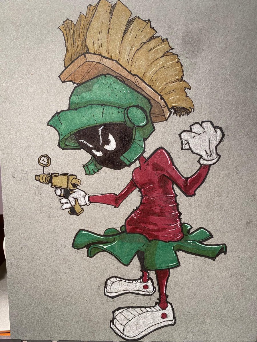 Here’s a #marvinthemartian drawing for a #Junetoon #TBT
.
.
.
.
.
#art #illustration #doodlebags #doodle #draw #drawing #nashville #nashvilleartist #nashvilleart #sketching #scifi #handsketch #looneytunes #saturdaymorningcartoons #cartoons #cartooncharacters