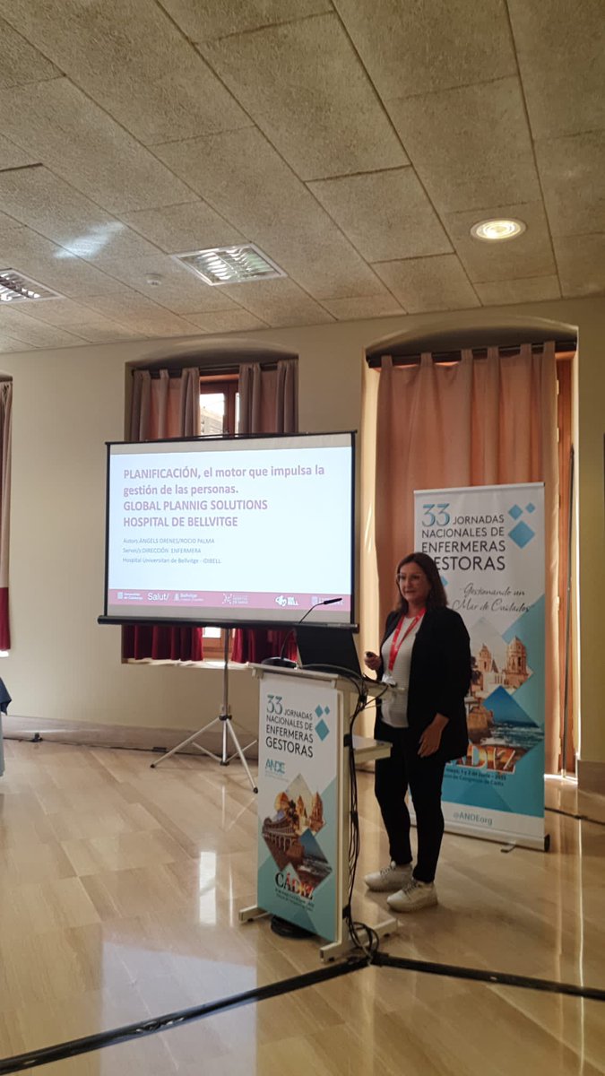 La Planificación el motor que impulsa la gestión de las #enfermeras en <a href="/hbellvitge/">Hospital Universitari Bellvitge | HUB</a> <a href="/GPS_BOLD/">BOLD Workplanner</a> 
<a href="/RocioPa24889701/">Rocio Palma</a> #33JornadaEnfermerasGestoras
<a href="/ANDEorg/">ANDE Directivos Enfermería</a>