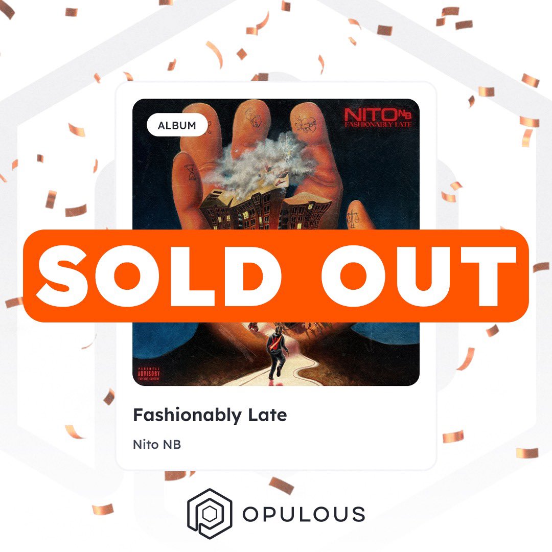 officialnitonb's tweet photo. It hasn’t even been 3hrs ❤️🫡 @opulousapp https://t.co/R8CzK2g22h