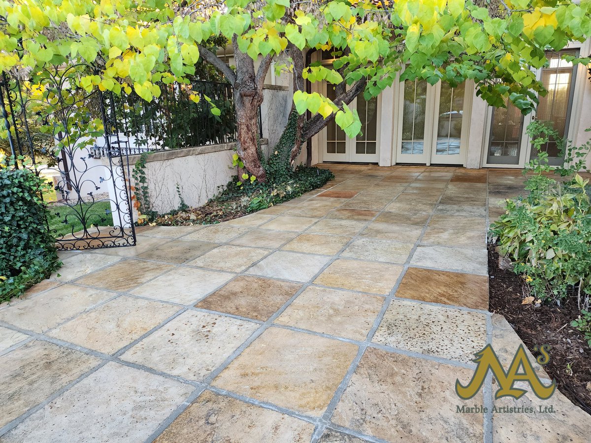 It's that time of the year to get your exterior stone surfaces protected. So give us a call and don't leave 'em neglected.
