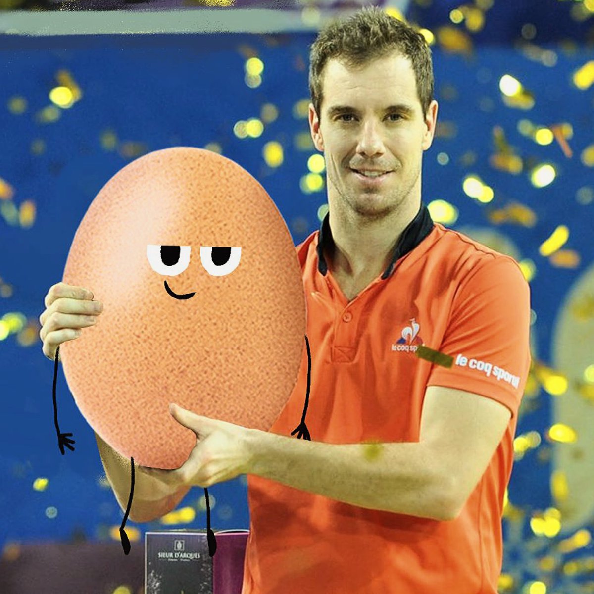 It is with emotion that I announce today my tennis retirement after 20 years on the tour. I will now devote myself to my new project @justaneggcoin. I hope you will give $EGG the same support you have given me. Thank you 🎾❤️🥚