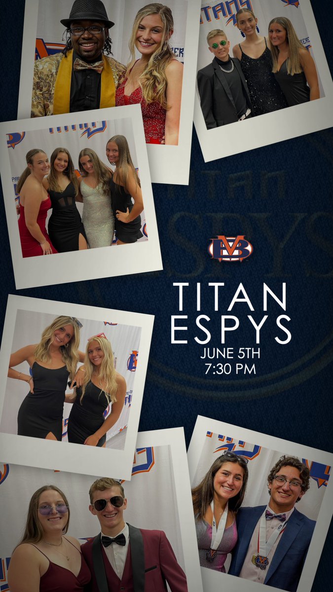 𝟧 𝘥𝘢𝘺𝘴 𝘢𝘸𝘢𝘺 from our 8th annual Titan ESPYS Awards!

See everyone there! #BeATitan