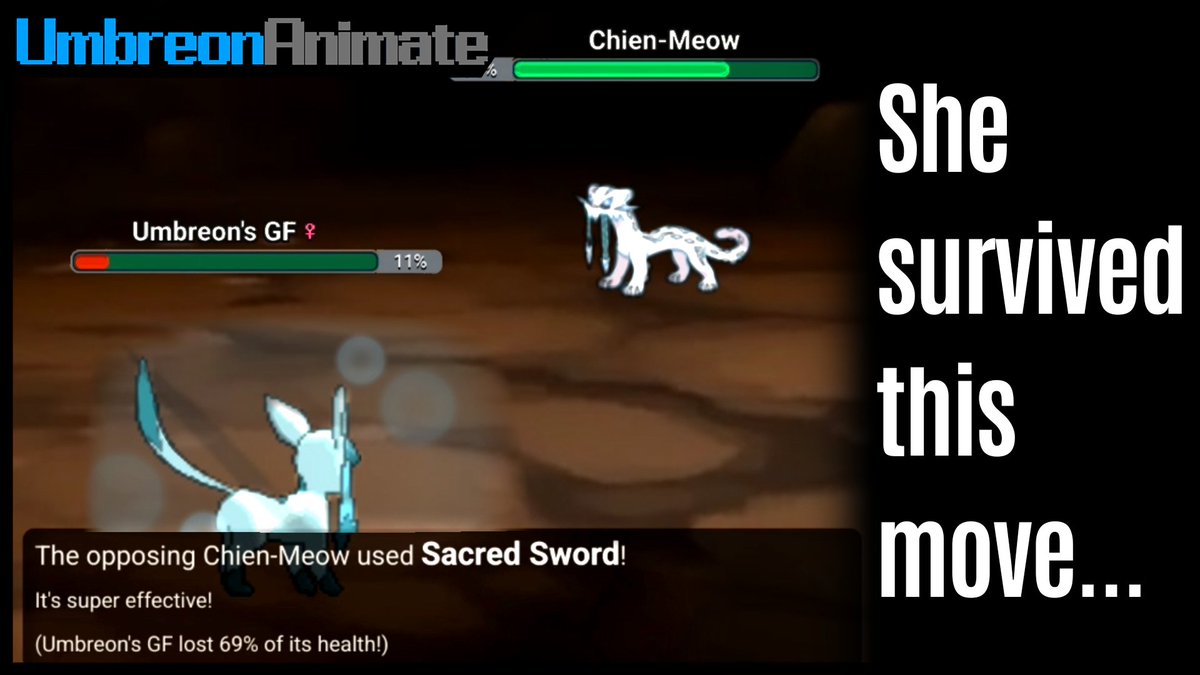 New Pokemon Showdown Video on my YouTube Channel:
'Glaceon survives a Sacred Sword from Chien-Pao?!'
youtu.be/kcGsuPj6zq4

In this video, I use a Theme Team that features the Girlfriends of other Pokemon, enjoy!

#Pokemon #Gen9OU #PokemonScarletViolet #ThemeTeam #Glaceon