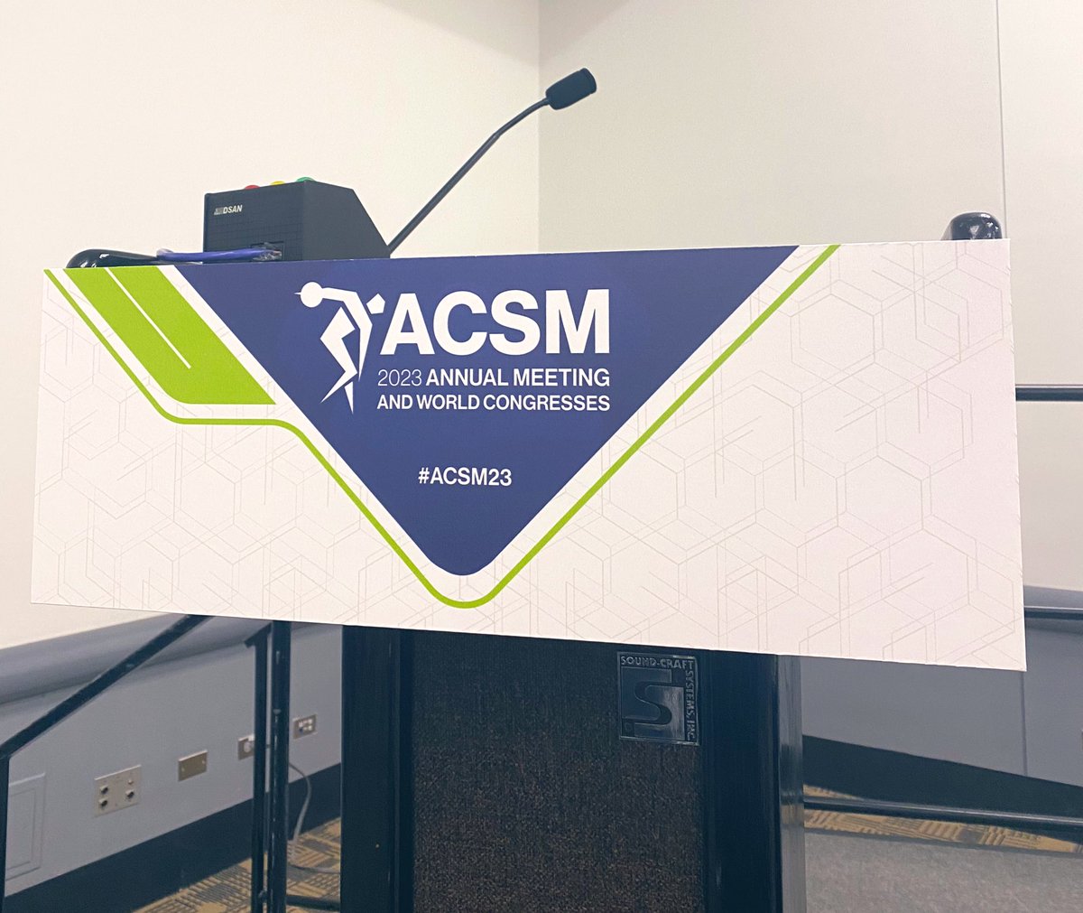 Grateful to present alongside some magnificent researchers in the session: New Insights from Prospective Epidemiolgical Studies. Thank you <a href="/ACSMNews/">American College of Sports Medicine</a> for having me 🫀
