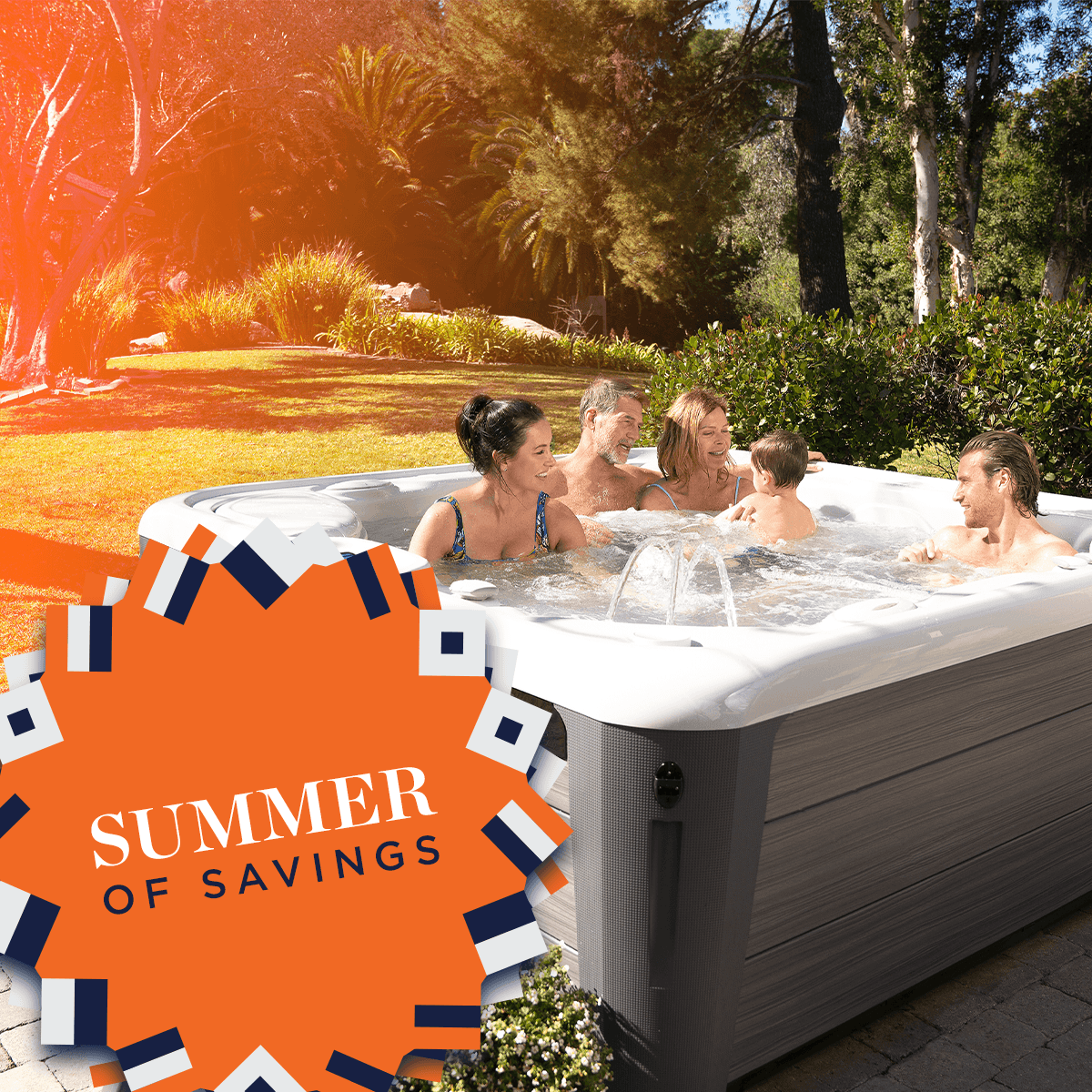 It's our Summer of Savings!

In our FOUR showrooms where we're kicking off the season with a HUGE hot tub sale. Stop in to see us to find out how you can take home one of our best-sellers for under $200/mo!

Learn more 👉 hubs.ly/Q01RnPf50