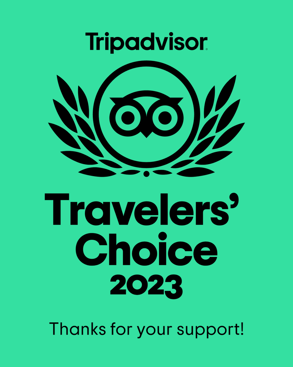 We're thrilled to again be awarded the Tripadvisor Travellers' Choice Award for 2023🌟 🌟 🌟 🌟 🌟

Thank you!

Find out more... bit.ly/3J1NDxq

#HotelAwards #TripAdivsor #ShortBreaks #UKTrip #BoutiqueHotel #HolidayLodge #WeekendBreak #UKBreaks #Staycation #UKHoliday #UK