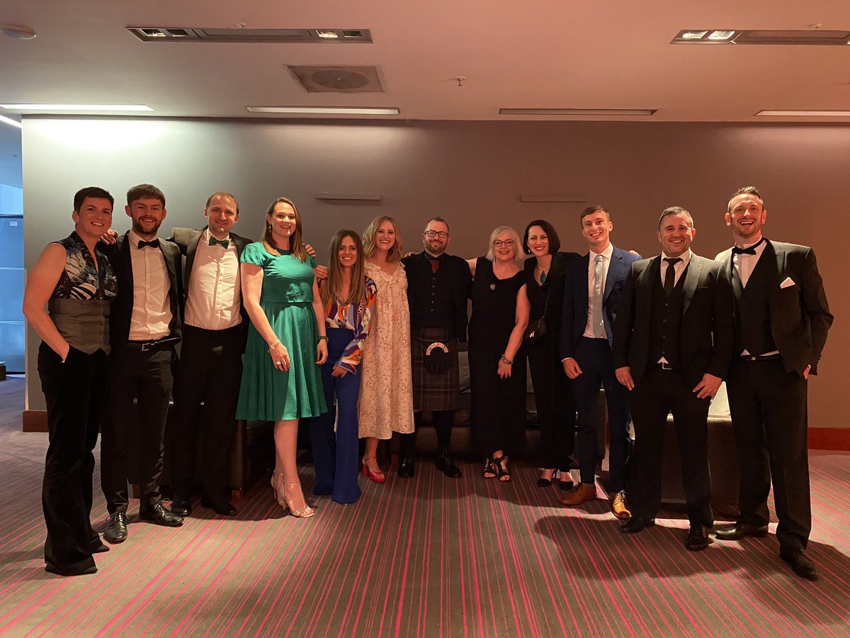 A super strong line up from @StirUni representing at the #heraldheds awards #makingithappen Great opportunity to celebrate the amazing feat of @StirlingUniFC reaching @ScottishCup 4th Round 👏 Is there room for another award…Marketing/PR Campaign 💪 @Journeyman09 @James_Berry3