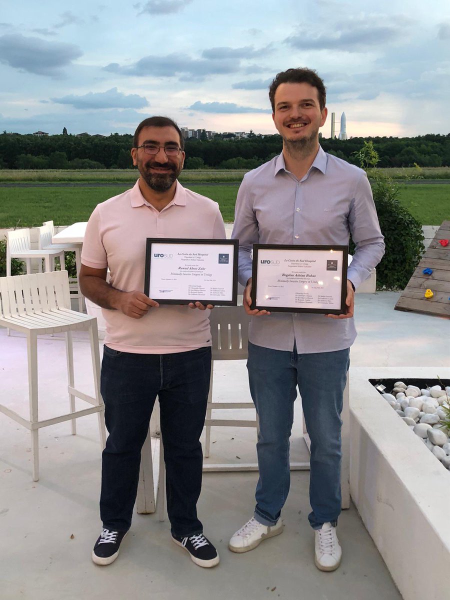 drbuhas's tweet photo. Thank you @GPloussard for the opportunity of joining the @UROSUD1 team. It was a great pleasure to learn from @jbbeauval @dr_almeras_uro @AmbroiseSalin @BenjaminPradere Dr. Tollon, Dr. Loison @MarineLesourd Thank you all for your mentorship! https://t.co/KHdoHiaoEK