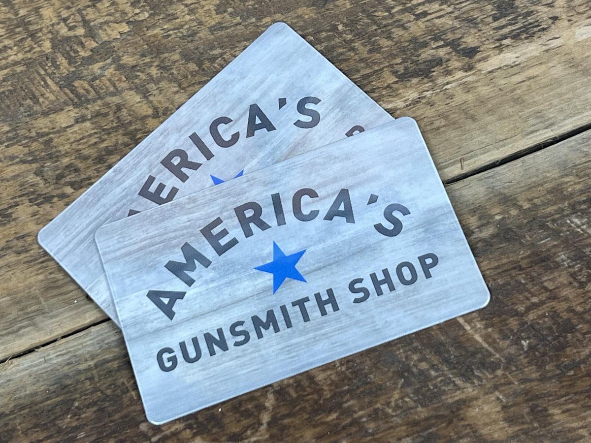 AGS_gunsmith's tweet photo. June is Dad's &amp; Grad's month.  We're happy to help you celebrate!  Purchase a $50 gift card and receive a $10 gift card for free. https://t.co/WtQZVSEfYX