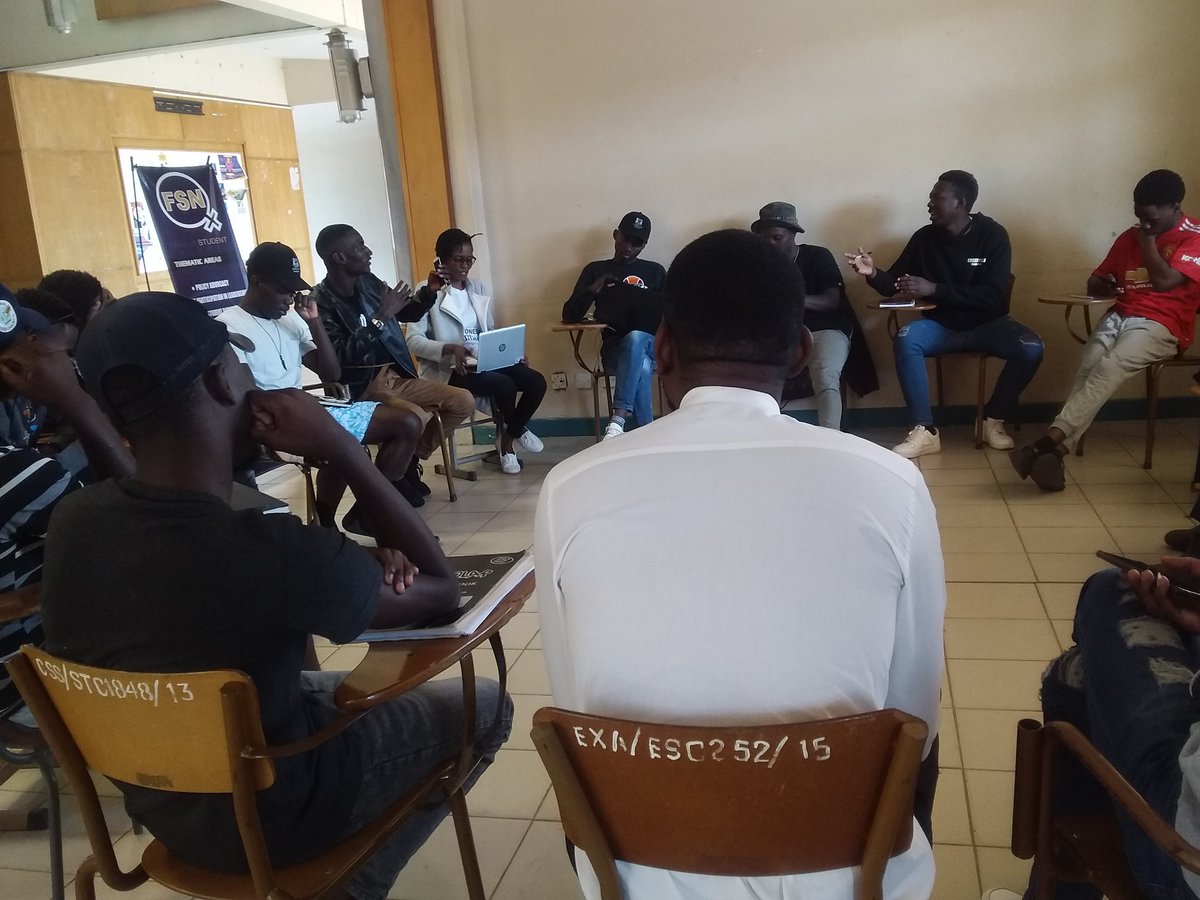 byozinasu's tweet photo. Bulawayo @Zinasuzim male and female comrades from different institutions, were part of a great @femalestudents dialogue on the involvement of female leaders in getting into influential positions of authority as equal parties.We all committed to be gender champions.
#QinaMfundi !! https://t.co/3CVCnyl9yG