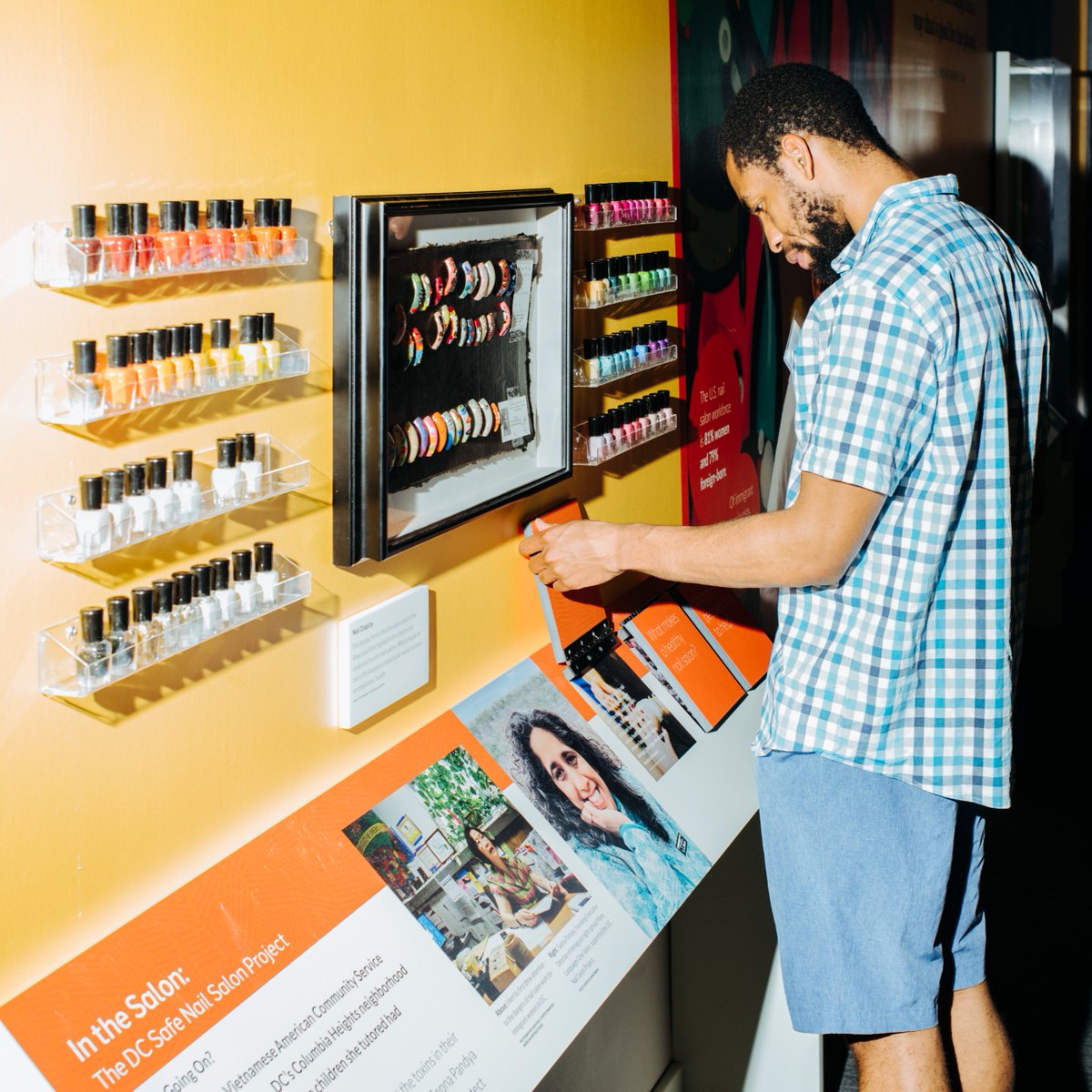 Now open: To Live &amp; Breathe: Women &amp; Environmental Justice in Washington, D.C. 

Visit the exhibition daily from 11 a.m. to 4 p.m., now through January 7, 2024, and learn more on our website: s.si.edu/3pYcPAI