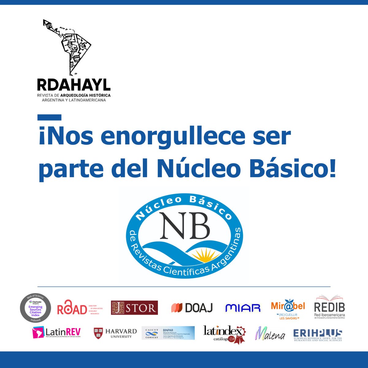 Revista de Arqueología Histórica y Latinoamericana tweet media