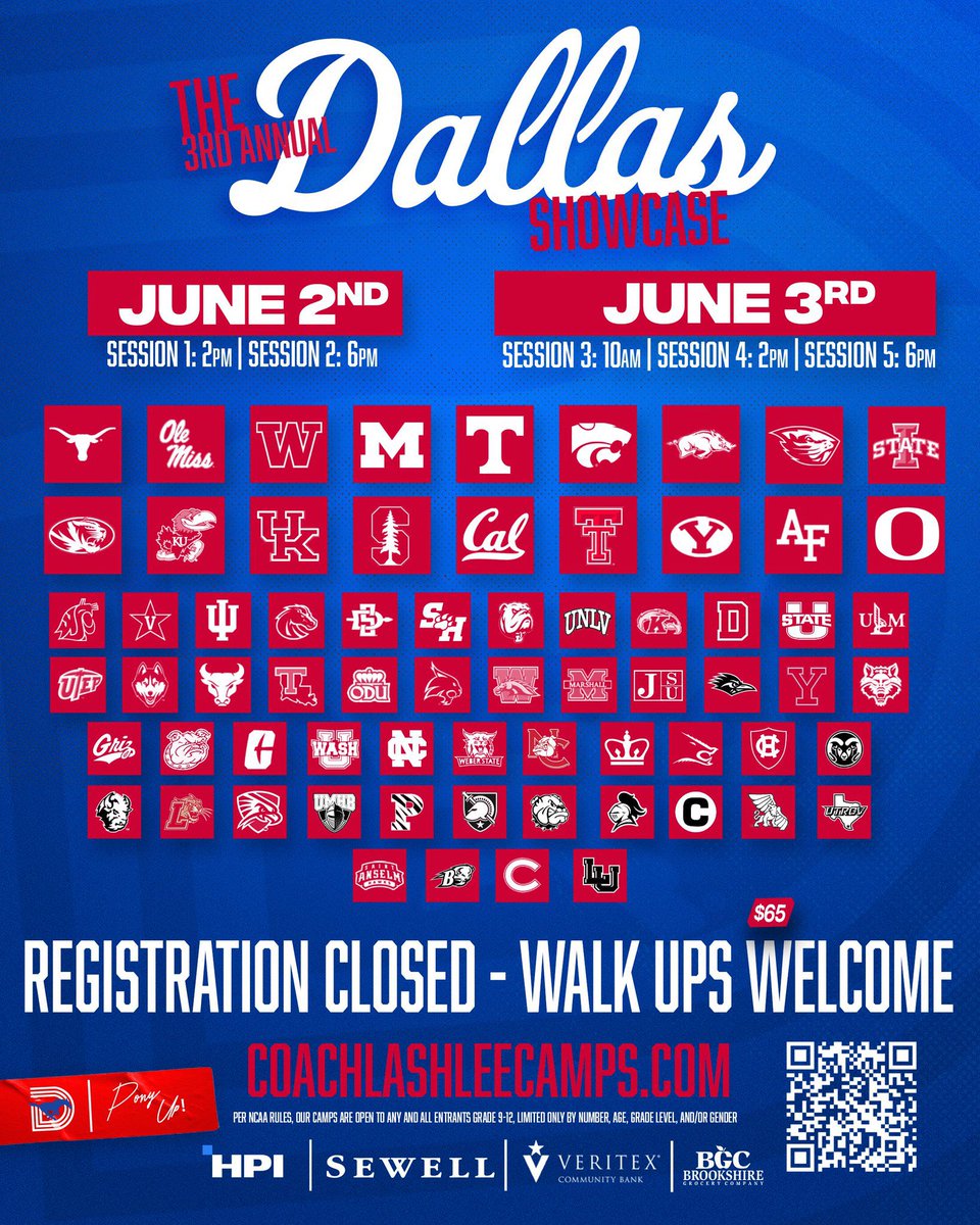 I will be at SMU June 3rd excited to go and compete and put in some great work and learn new things and meet new coaches. <a href="/coachrdodge/">Riley Dodge</a> <a href="/BrianSides12/">Brian Sides</a>  <a href="/carrolfootball/">Southlake Carroll football</a> <a href="/SLC_Recruiting/">Southlake Carroll FB Recruiting</a> <a href="/rhettlashlee/">Rhett Lashlee</a> <a href="/coachsymons/">Scott Symons</a> <a href="/CoachKyleCooper/">Kyle Cooper</a> <a href="/CoachMoCrum/">Maurice C. Crum Jr.</a> <a href="/SMUFB/">SMU Football</a>
