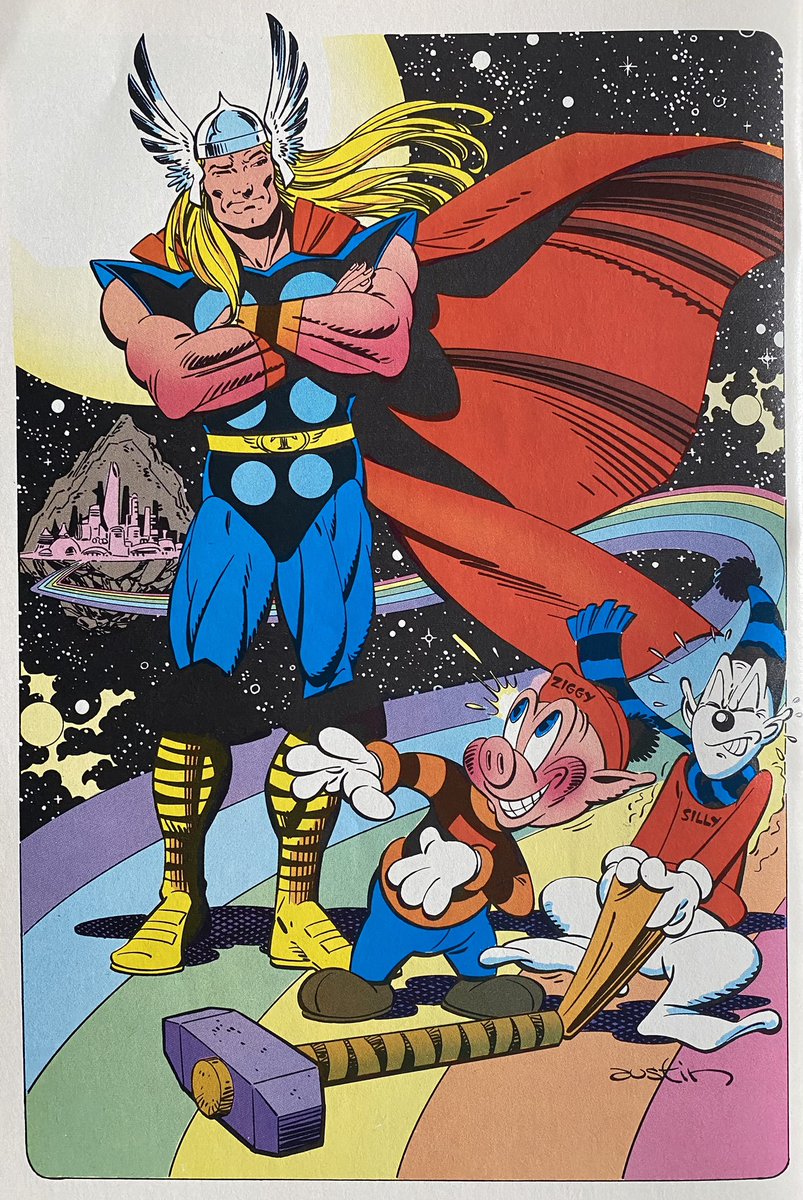 RT @Marvelman76: Thor by Terry Austin https://t.co/oHS8jfyPUh