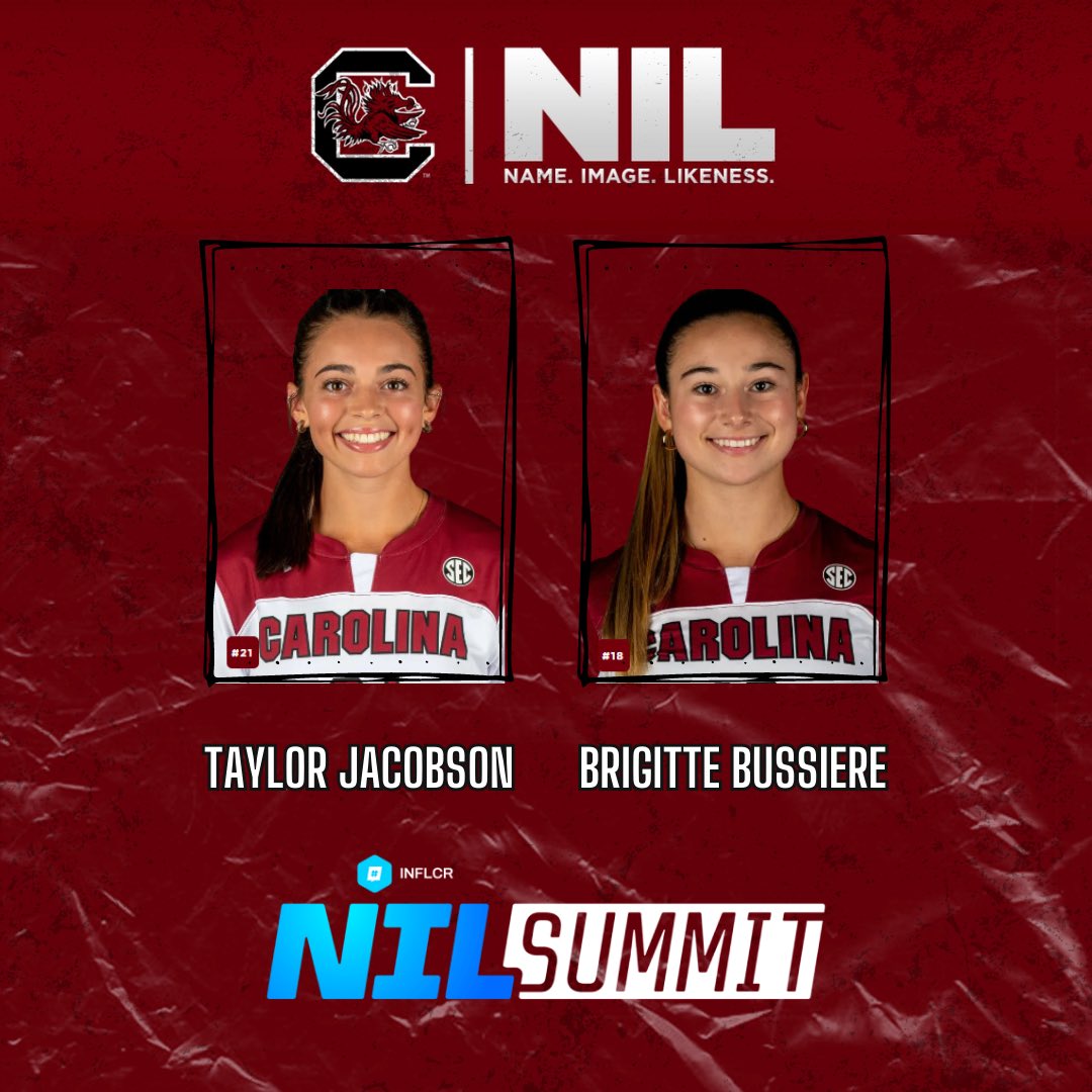 GamecockNIL's tweet image. We are excited to announce that @TaylorJacobson0 and Brigitte Bussiere - both from @GamecockWSoccer - will represent @GamecocksOnline next week at the @NILSummit in Atlanta! #NILSummit