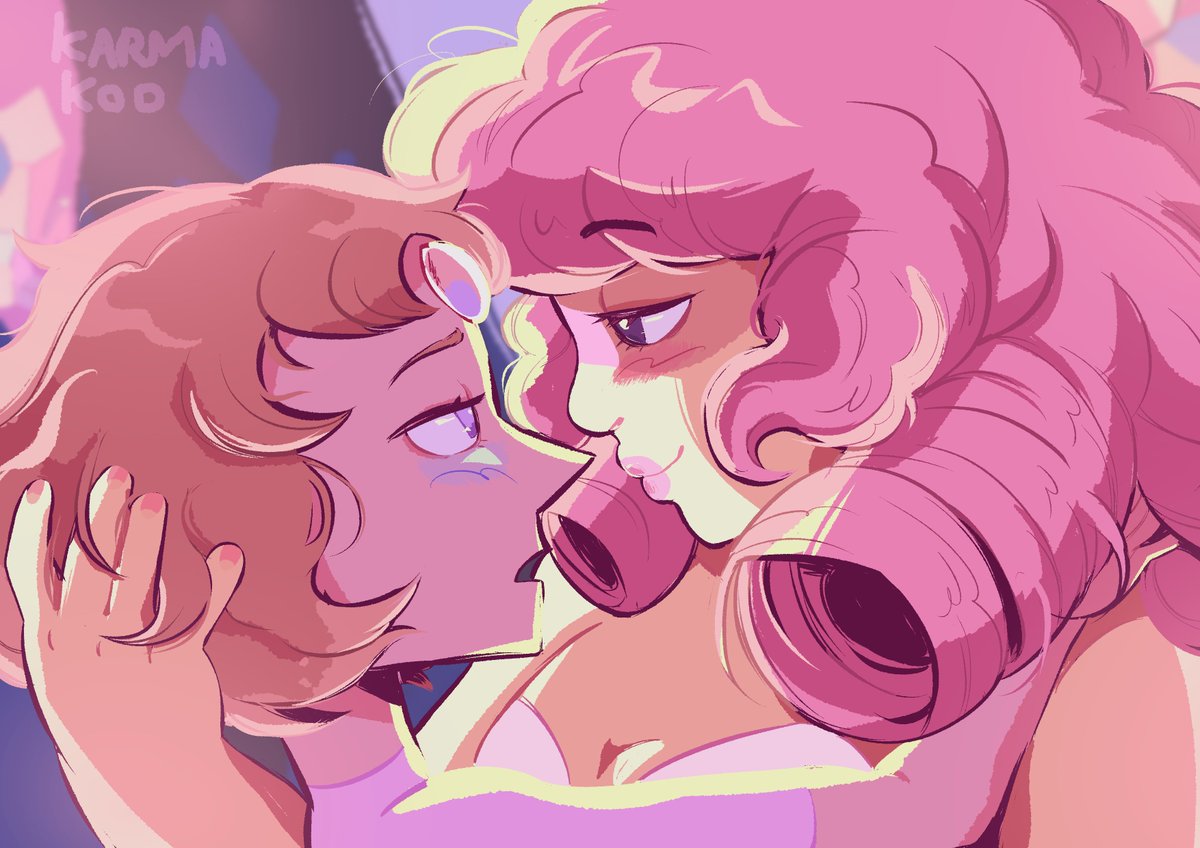 thought id start off june with a steven universe redraw teehee
#pearlsu #rosequartzsu