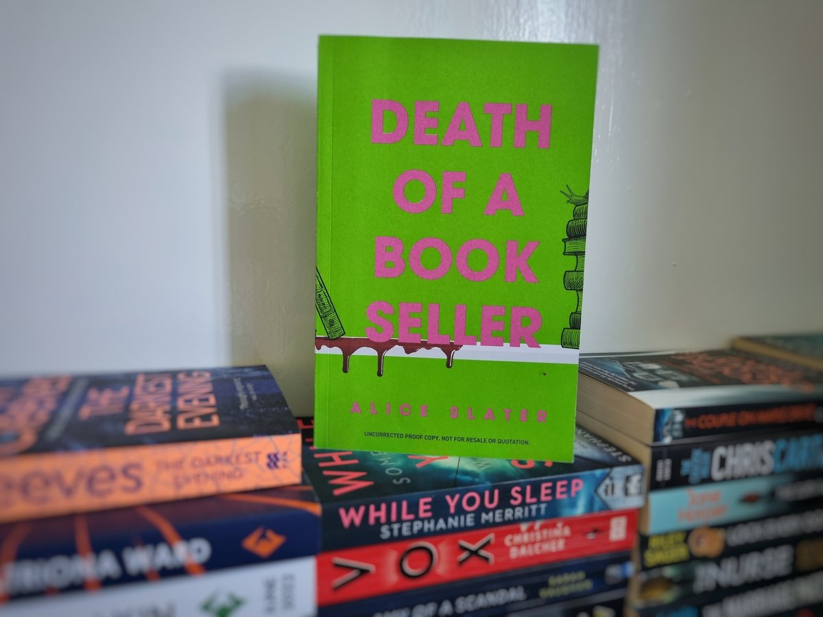 A brilliant debut from @alicemjslater check out my review of #DeathofaBookseller over on Instagram 

instagram.com/p/Cs9kQwJLh2q/…

Definitely recommend this original thriller - 🌟🌟🌟🌟 from me.

#BookReview #BookRecommendations #booktwt #BookTwitter #bookblogger