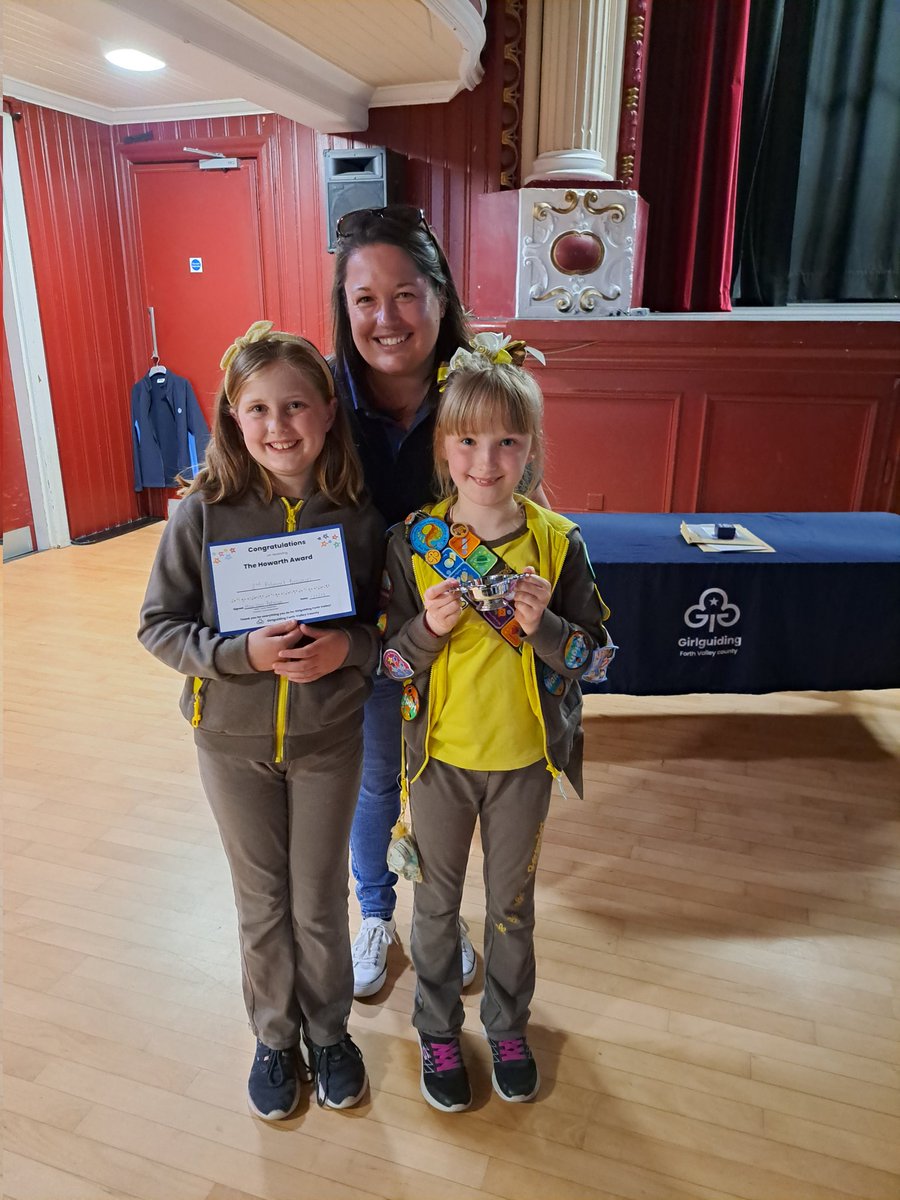 V1VRWN's tweet photo. Tonight, these 2 girls, on behalf of 2nd Polmont Brownies, spoke in front of a room of guiding leaders about the fundraising event we did. Delighted to say that they also accepted the Howarth Award, on behalf of the unit, for their charity work 🌟 @maddistonps @MPSPrimary5 https://t.co/I3fblkYg3F