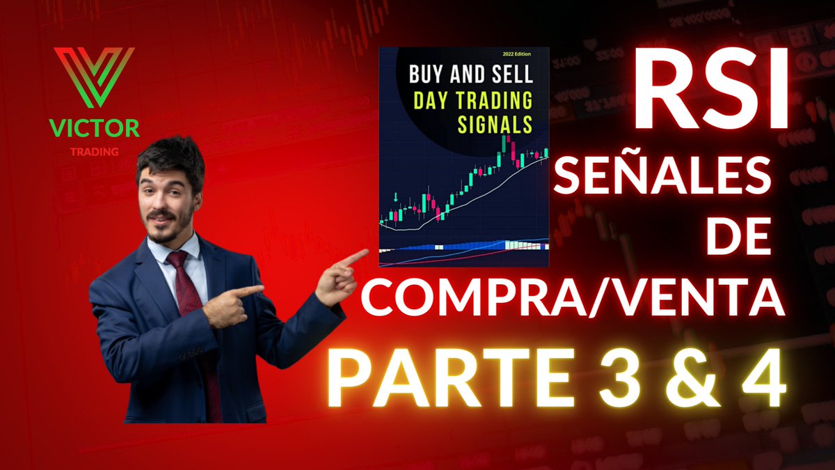 🏆RSI Señales de Compra &amp; Venta. Parte 3 &amp; 4💵
📽️Enlace: youtu.be/6yfjw1FuCuI
🚨¡No te lo puedes perder!🚨 ¡Suscríbete a mi canal para disfrutar del mejor contenido de trading! ➡️ youtube.com/@VictorTrading…