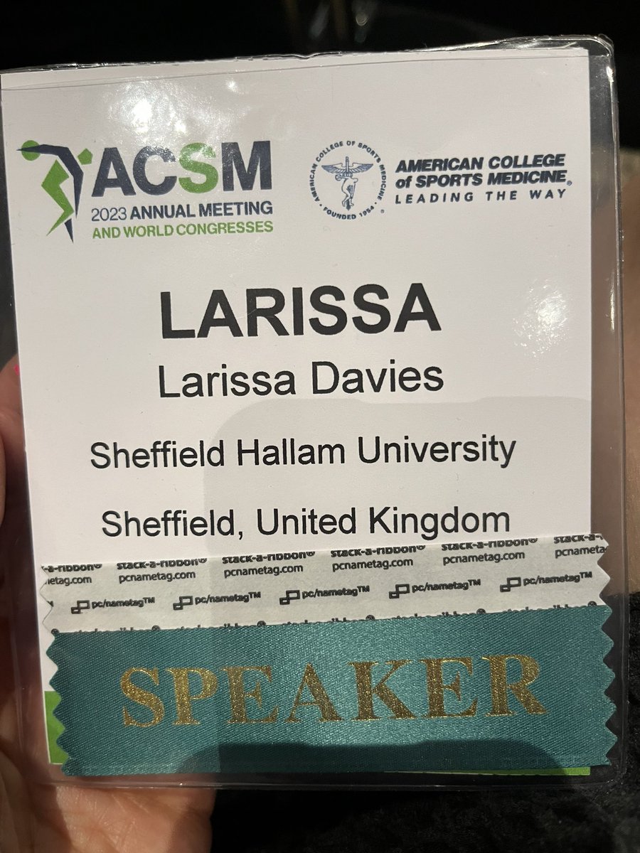 Today I co-presented with @ProfA_Jimenez at the #ACSM23 conference in Denver. Our session focused on our progress towards delivering an International Consensus on the social value of sport and physical activity @xianmayo @LindseyReece28 @DrSteveMann @Europe_Active