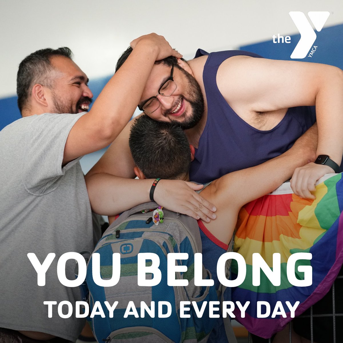 At the Greater Austin YMCA, Pride Month is an opportunity to live up to our mission of providing a safe, welcoming community for all. #YPride #YForAll #PrideMonth