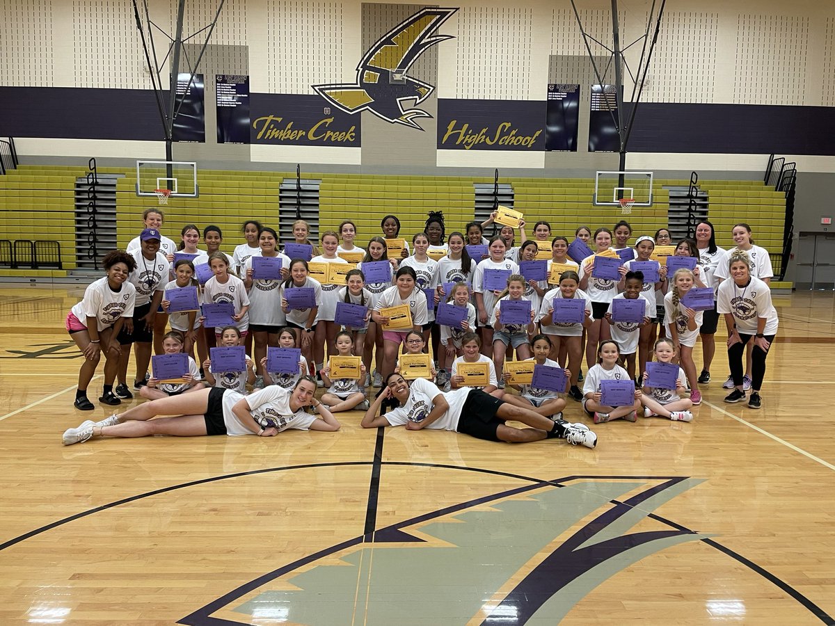 Finished a great week at camp!!! Thank you to all those who came and participated.  #TCOD💜💛 <a href="/KISDAthletics/">Keller ISD Athletics</a>