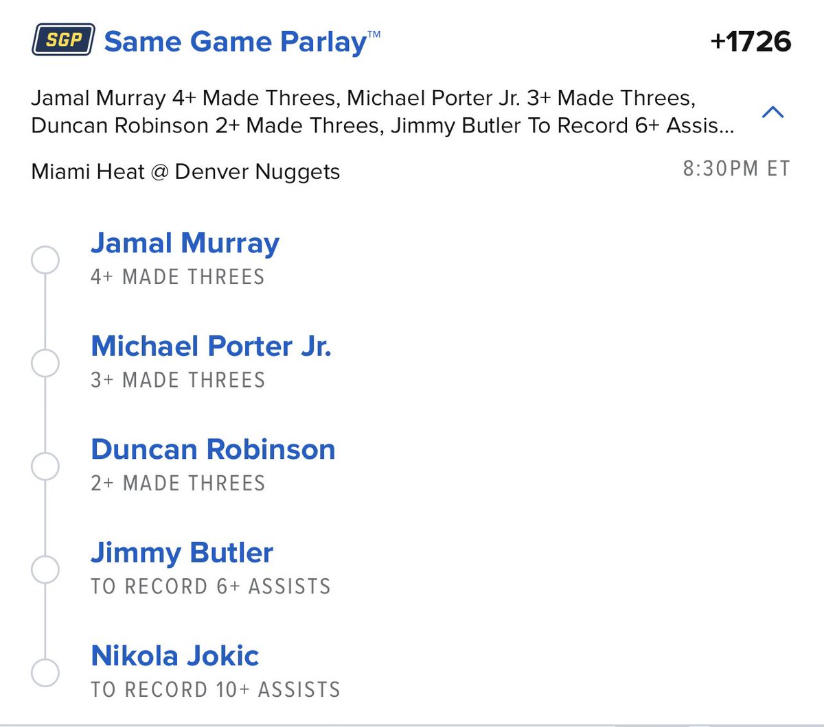 NBA PLAY OF THE DAY 🏀 

All plays posted ➡️ parlayscience.com 

Who’s tailing ? 👀