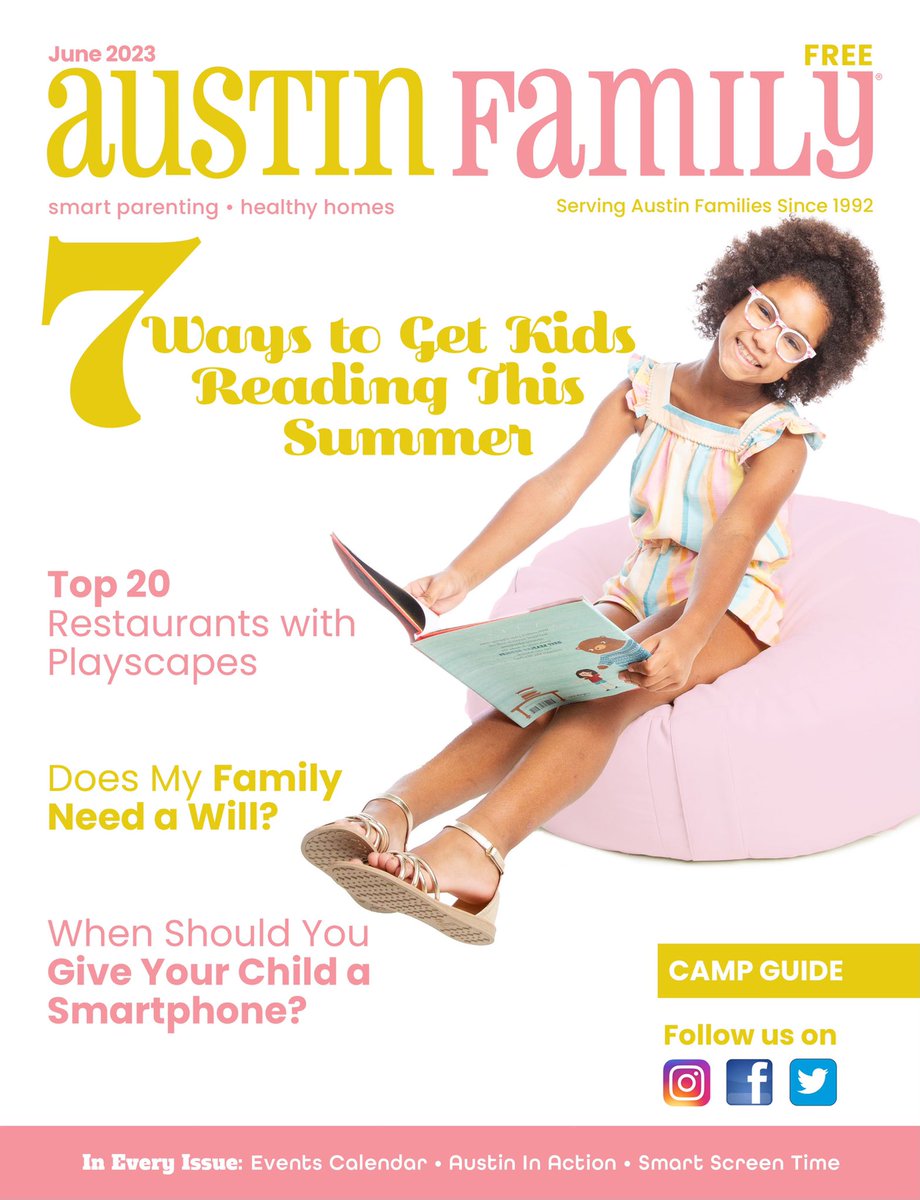 Our June is is here! Packed with great content! austinfamily.com