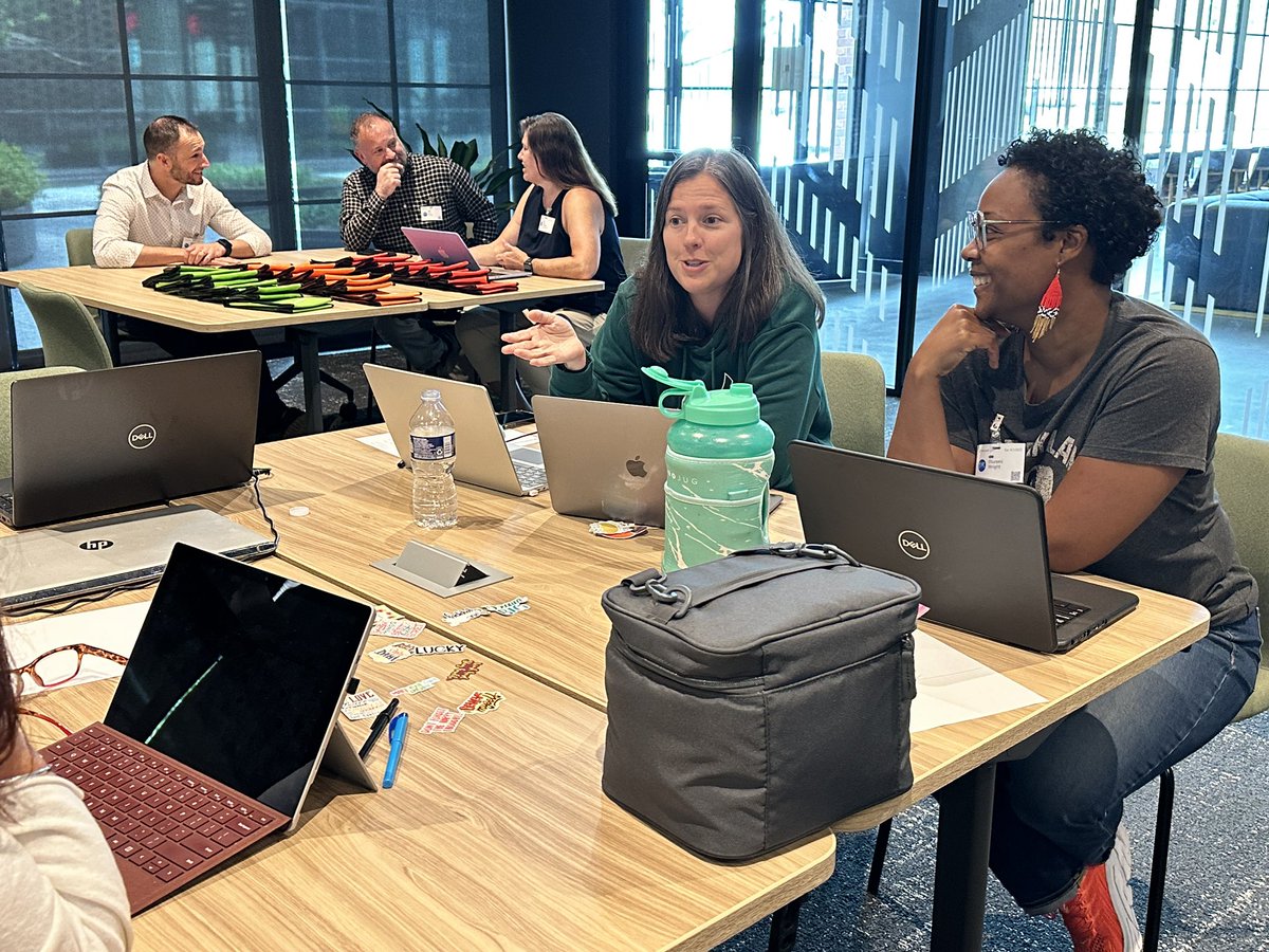 What a #becktacular first day! #MicrosoftCertifiedCoach Atlanta cohort was filled with learning, sharing, and all things #MicrosoftEdu. @i2eEDU