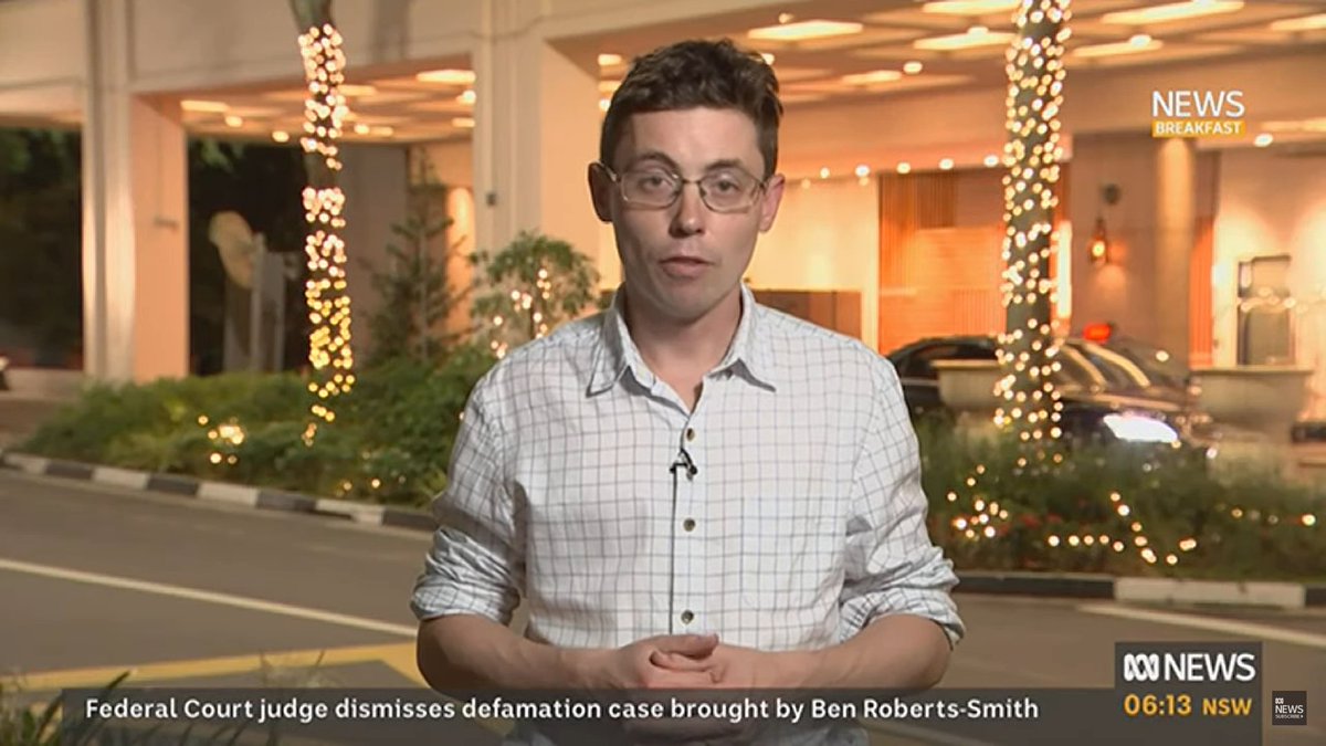 I like the shirt and the rolled-up sleeves, @stephendziedzic, but your hair is a bit too messy at the left there. Did your camera operator not point that out? 
The offer to take you shopping for new specs still stands. 
#GenderBalancingClothingCommentary 
#NewsBreakfast