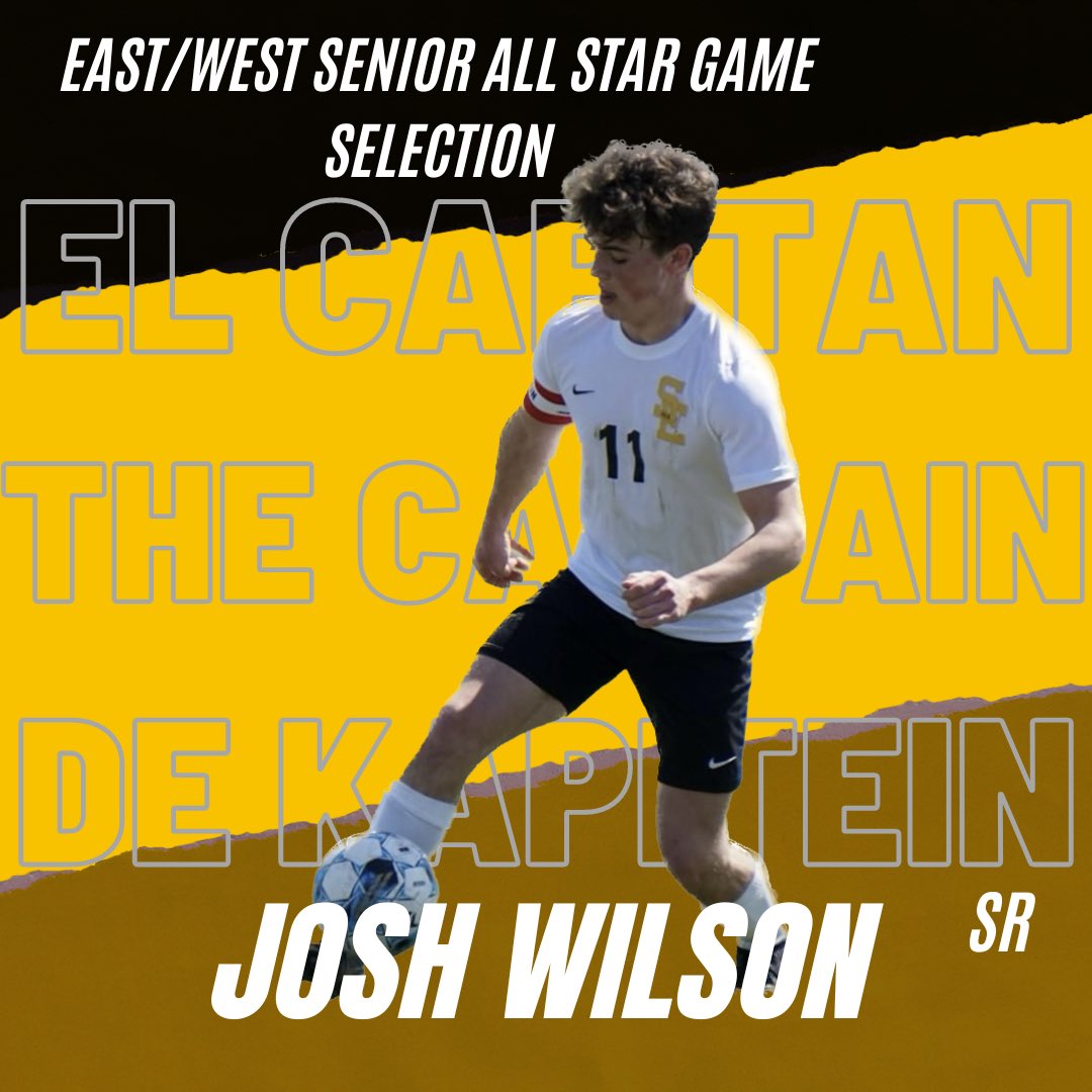 In the Spring of 2022, Josh Wilson was selected as Captain.

We are excited to hear that he will be representing our program one, final time, at the East/West Senior All-Star Game as a member of the East team on June 10th at Valley Stadium.

Congratulations, Capitán!