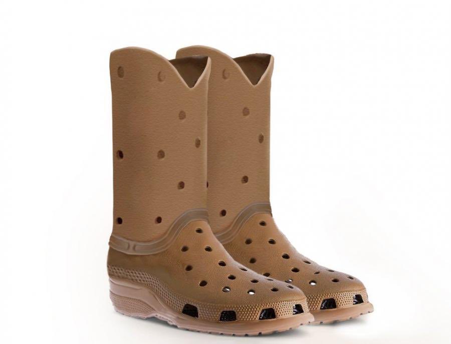 TIB3105's tweet photo. @derekfindas how about these cowboy crocks? https://t.co/qxZanQNegm