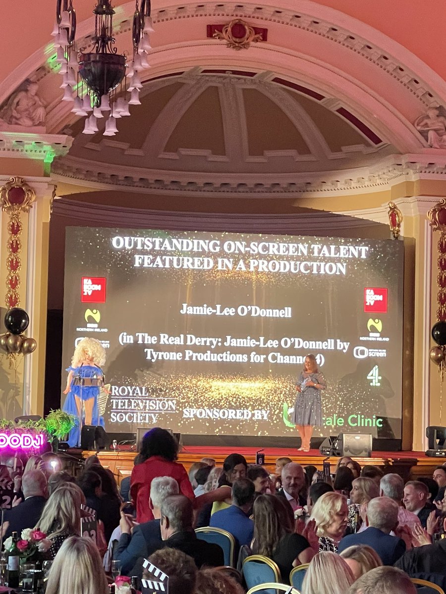Michelle has to be one of everyone’s favourite characters in Derry Girls and now she’s won an award for her talent in The Real Derry. Congrats <a href="/JamieLeeOD/">Jamie-Lee O'Donnell</a>
