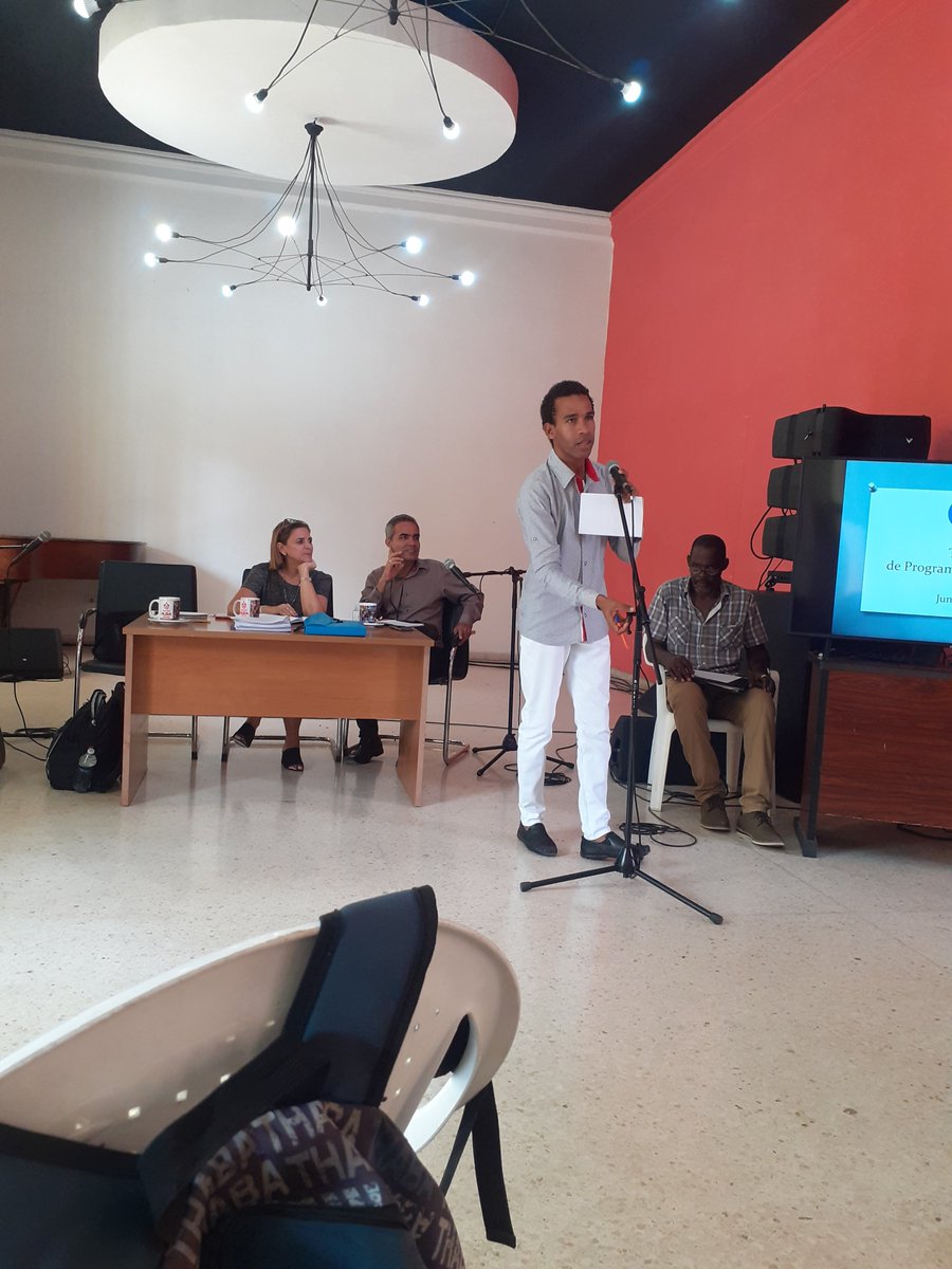 El Centro Provincial de Patrimonio de La Habana estuvo presente en el Taller de Programación de la Dirección Provincial de Cultura, realizado en la Casa del ALBA Cultural.
#PatrimonioHabana
<a href="/MayteVigoa70/">Mayte</a> 
<a href="/AlpidioAlonsoG/">Alpidio Alonso Grau</a>