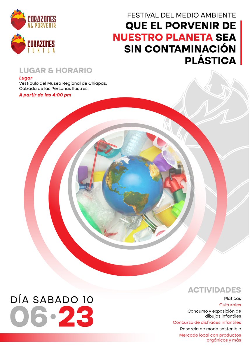 serintegralchis's tweet photo. El próximo 10 de junio tenemos una cita! Asiste con tu familia al Festival del Medio Ambiente de @CorazonesTuxtla  Te esperamos ! https://t.co/bipARgWGjx
