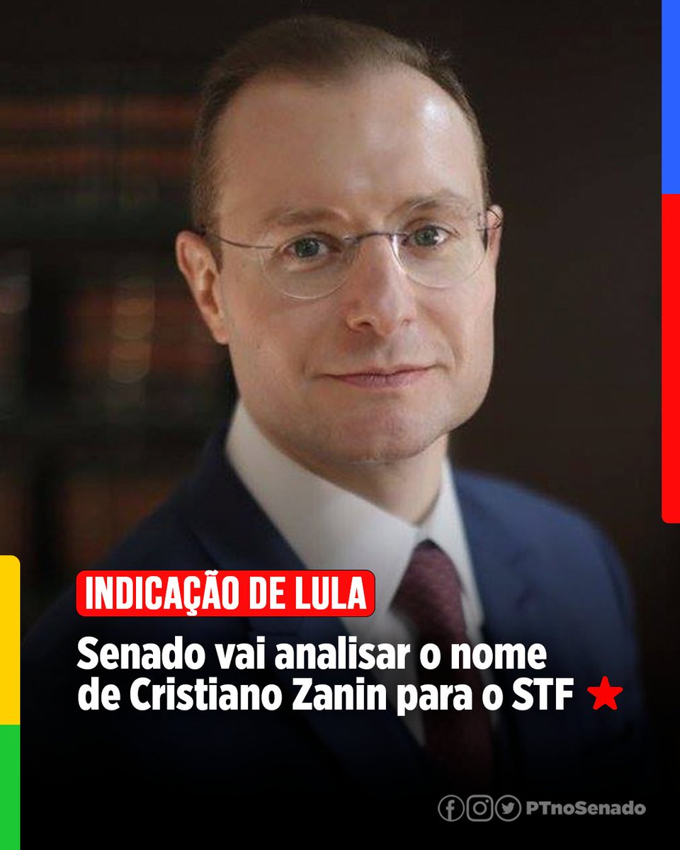 SilasPortugalR1's tweet photo. Se vc está feliz com a indicação do  @Cristianozaninm para o STF, faz o L ? https://t.co/ijzpO80DQh