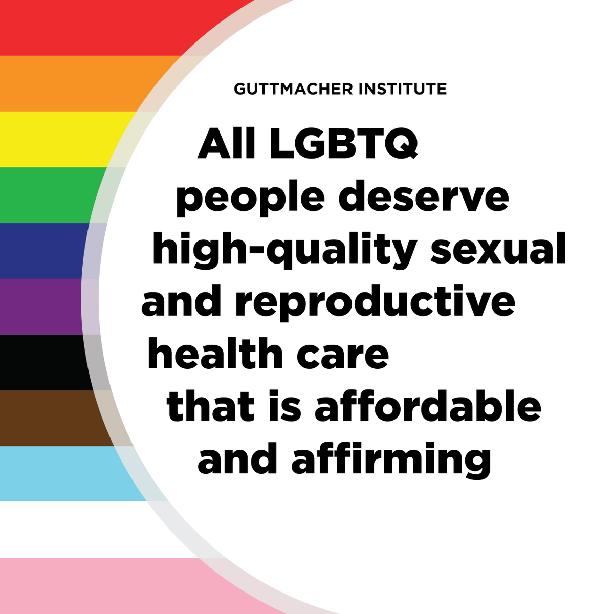 🏳️‍🌈 It's #PrideMonth! For too long, sexual and reproductive health and rights have been treated as separate from #LGBTQ issues. #Pride reminds us of the need for a comprehensive approach, and that advancing the rights of LGBTQ+ people = advancing rights for all. 🏳️‍🌈