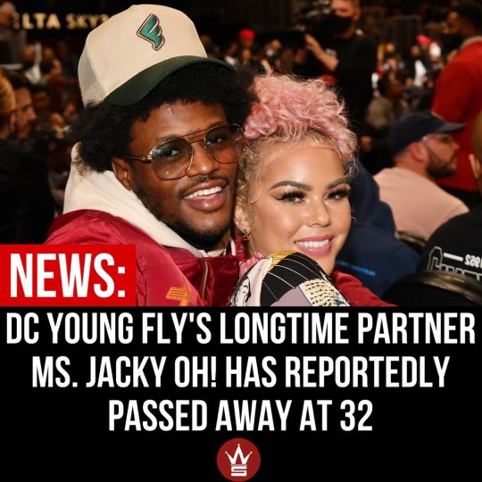 WORLDSTAR's tweet photo. According to reports, #DCYoungFly’s longtime partner #MsJackyOh has reportedly passed away at the age of 32. The cause of her death is not for certain at the moment, but a social media post, which has been deleted, claims she was in Miami for “Mommy Makeover” surgery. We will give an update here as the story progresses. Our thoughts and prayers are with her family and friends.