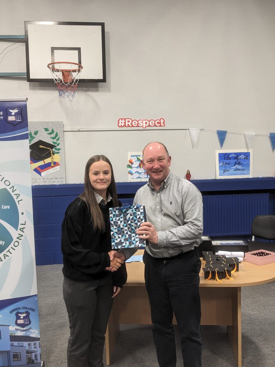 6th Year Form Tutors ✨

A representative of each 6th year class made a small presentation to their respective form tutors in recognise of their support and guidance over the last 6 years 🎁 

➡️ Ms. McGeever
➡️ Mr. O’Donnell
➡️ Mr. McClean
➡️ Mr. Doherty

#WeAreDonegalETB