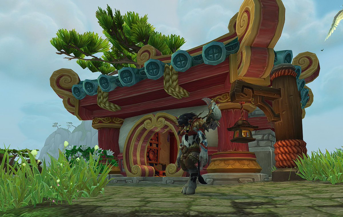 I find it so adorable and wholesome how Kirygosa has her own home in Pandaria and how she is proud of it.