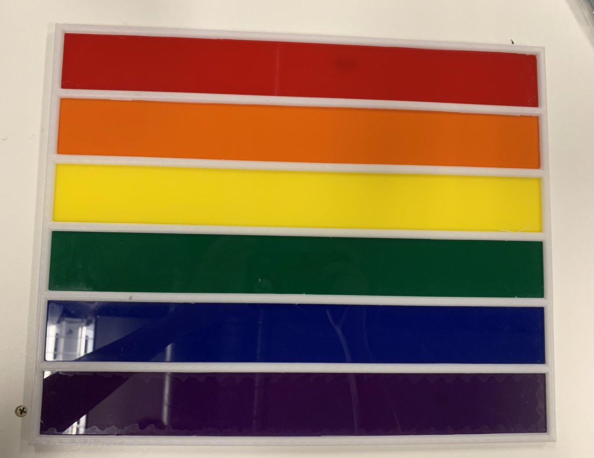 lightscreen_art's tweet photo. Happy #PrideMonth ! LightScreen stands for people of all stripes - and we offer all stripes. Customize your own LightScreen window panel to wear your pride in a new way. https://t.co/swHfWMFeEq