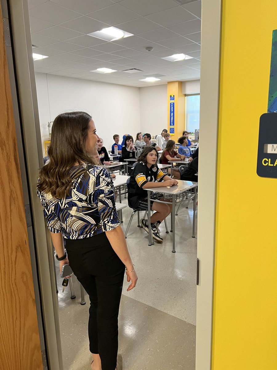 It was so wonderful to visit the new Canon-McMillan Middle School today to see my former students and colleagues as well as tour the beautiful new middle school building! <a href="/CanonMacMS/">Canon-McMillan Middle School</a>