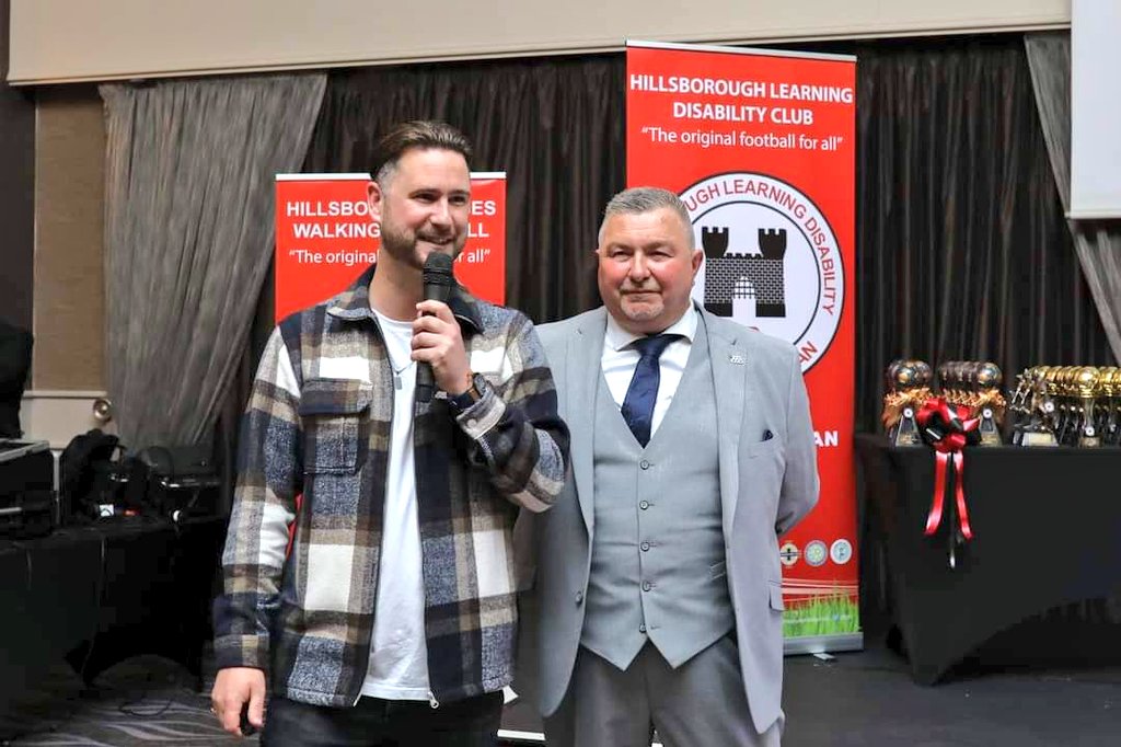 Gary Devenney (@devenneygary) on Twitter photo Never thought I would add 'Compere' to my list of Competencies, but here we are!
I had a blast doing it ❤️ Thank you to everyone at <a href="/hbjfc/">Hillsborough boys</a> for the opportunity 👏 Never thought I would add 'Compere' to my list of Competencies, but here we are!
I had a blast doing it ❤️ Thank you to everyone at <a href="/hbjfc/">Hillsborough boys</a> for the opportunity 👏