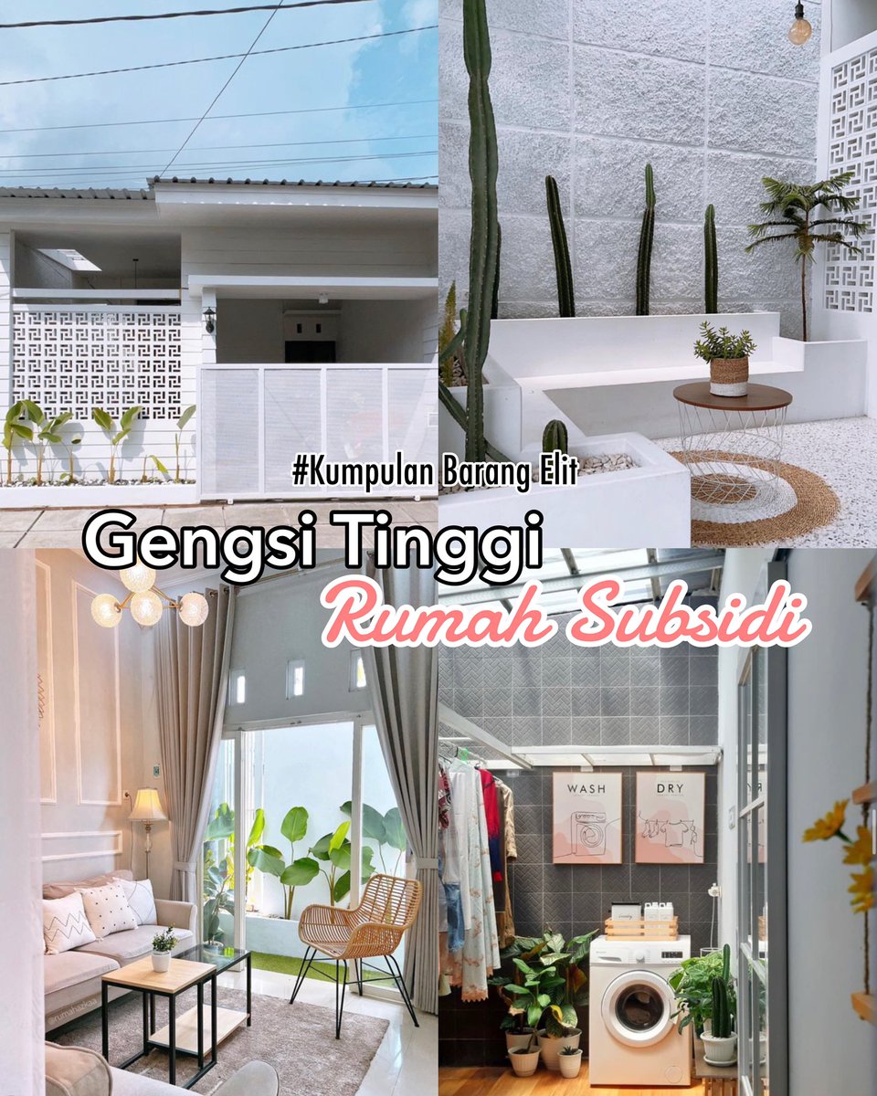 RUMAH SUBSIDI BARANG ELIT‼️

— a thread